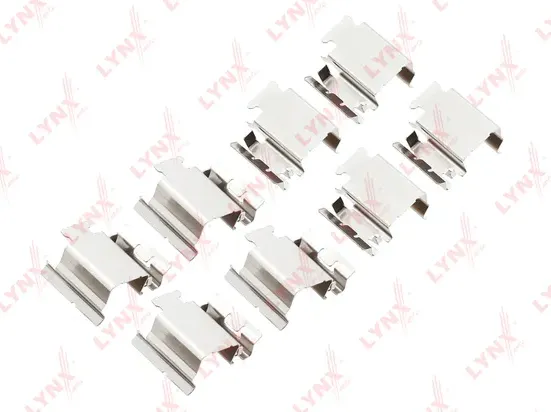 Ремкомплект для установки тормозных колодок дискового тормоза CITROEN Berlingo 96-11 / C2 03-10 / C3 (Lynxauto). Артикул bc-8218