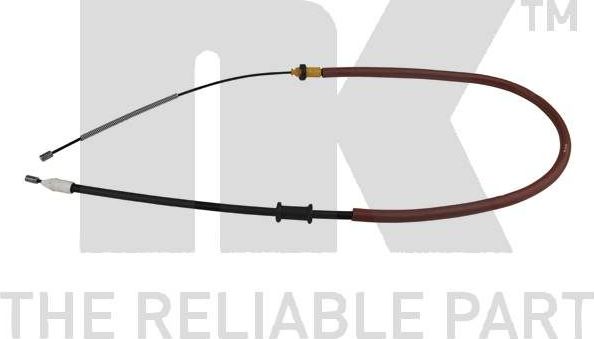 Трос ручника (тросик ручного тормоза) NK. Артикул 903992