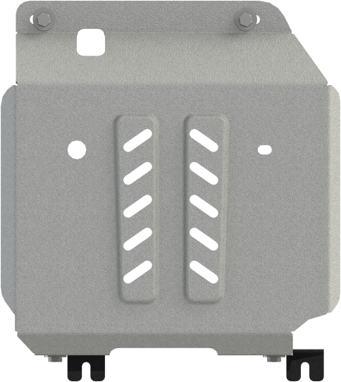 Защита алюминиевая Шериф (4 мм) для электрического мотора (задняя) Lynk&Co 09 2023-2026. Артикул 62.5453