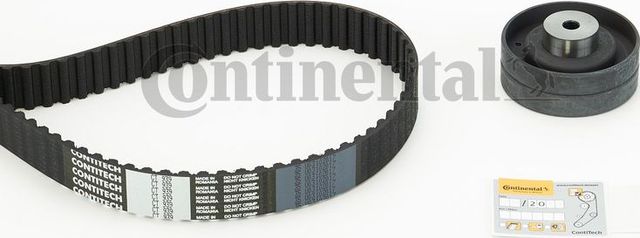 Ремень ГРМ с роликами (комплект) ContiTech для Volkswagen Transporter T4 1990-2003. Артикул CT939K1