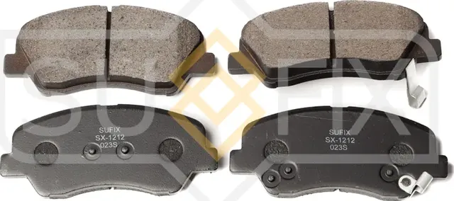 Колодки тормозные передние (Sufix). Артикул SX1212
