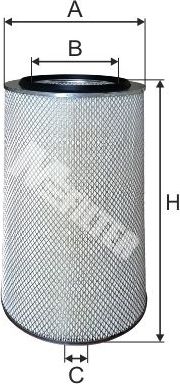 Воздушный фильтр MFilter. Артикул A 516