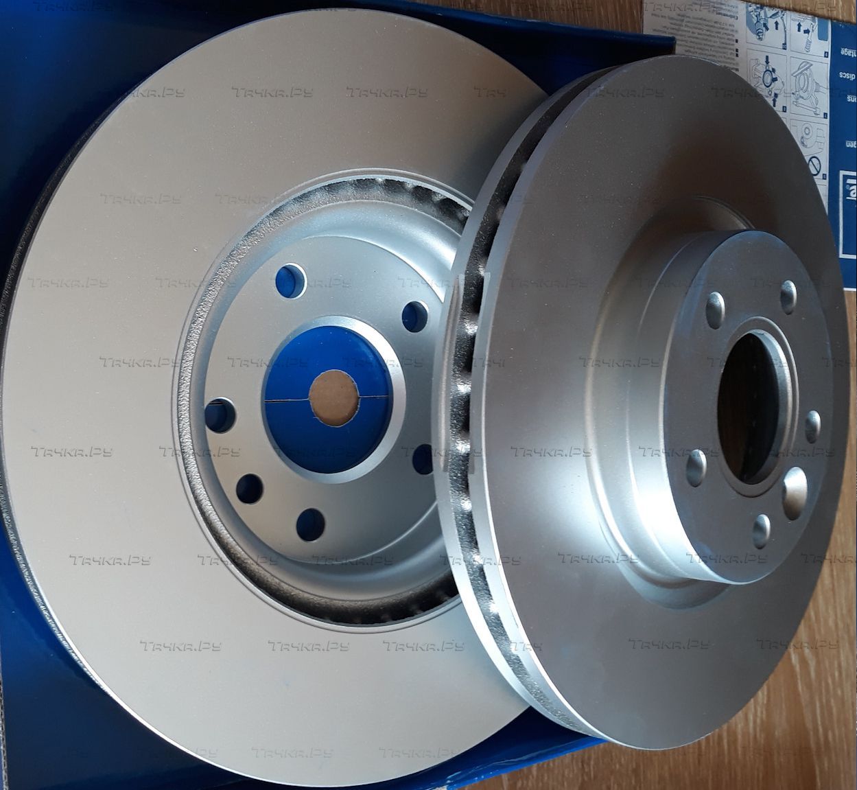 Тормозной диск ATE передний для Volvo V50 I 2004-2012. Артикул 24.0125-0162.1
