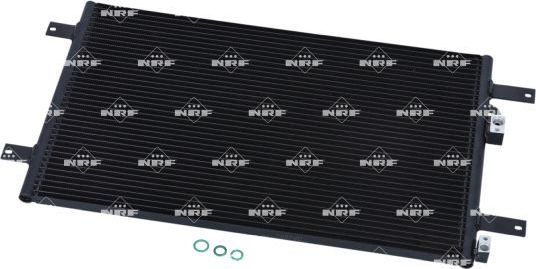 Радиатор кондиционера (конденсатор) NRF (алюминий) для Volkswagen Sharan I 1995-2010. Артикул 35249