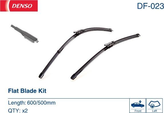 Щетки стеклоочистителя (дворники) Denso. Артикул DF-023