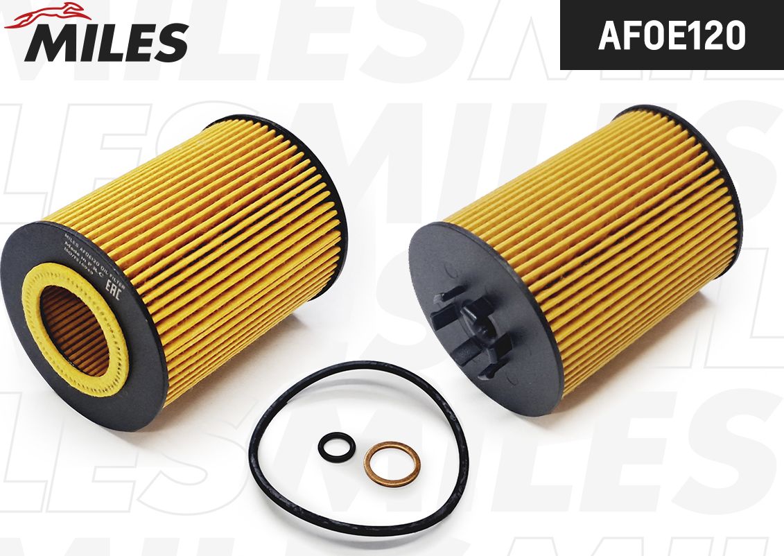 Масляный фильтр Miles. Артикул AFOE120