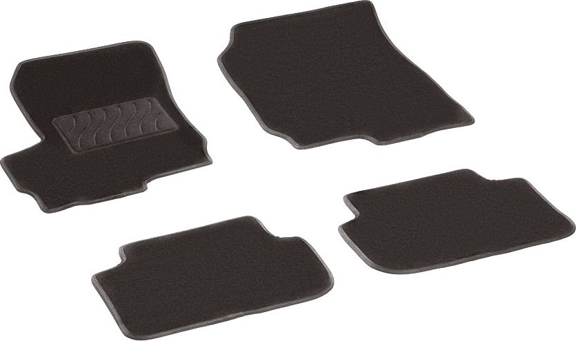 Коврики текстильные Seintex на нескользящей основе для салона Mitsubis Colt 2004-2012. Артикул 83165