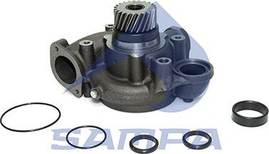 Помпа (водяной насос) Sampa для Volvo  FE 2006-2026. Артикул 033.170
