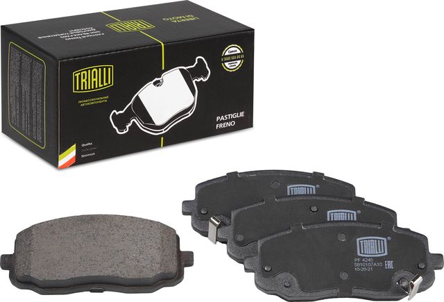 Тормозные колодки Trialli (Low-Metallic). Артикул PF 4245