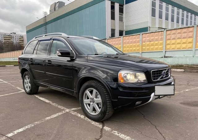 Дефлекторы V-Star для окон (с хром. молдингом) Volvo XC90 2003-2014. Артикул CHR29027