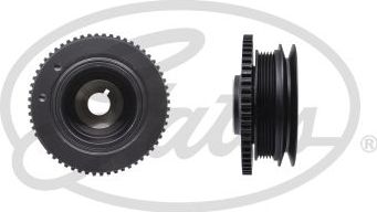 Шкив коленвала Gates DriveAlign®. Артикул TVD1154