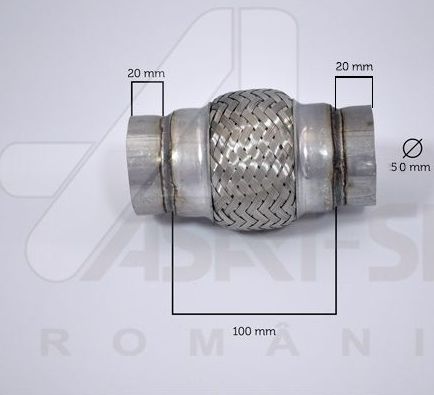 Гофра глушителя ASAM. Артикул 62095