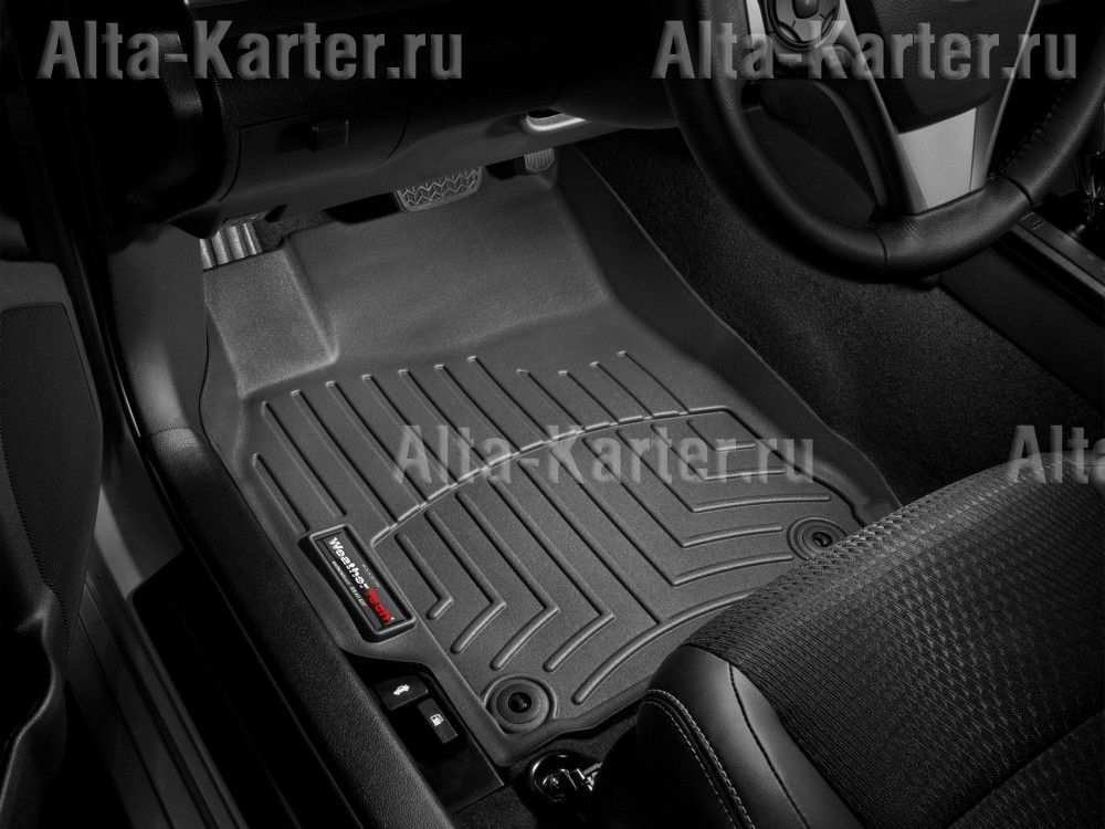 Коврики Weathertech для салона Toyota Tundra II Pick-up Double Cab 2007-2011. Артикул 442771-440932