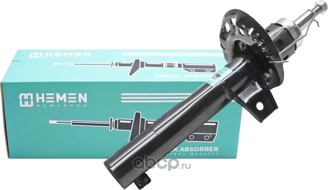 Амортизатор газ. перед.(шток d=25/55mm) VAG A3/Golf V(plus)/Passat VI/Touran 1.4 (Hemen). Артикул HSA026