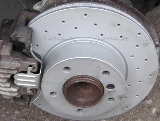 Тормозной диск Zimmermann Sport Coat Z передний для BMW 1 I (E81/E82/E87/E88) 2007-2012. Артикул 150.3427.52