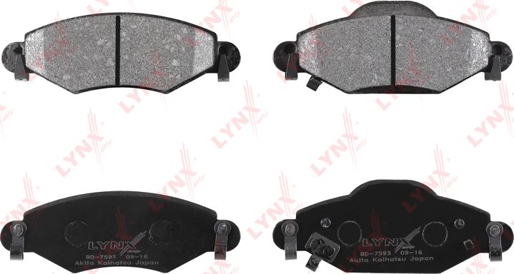Тормозные колодки LYNXauto. Артикул BD-7593