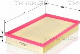 Воздушный фильтр Tecneco Filters. Артикул AR1678PM