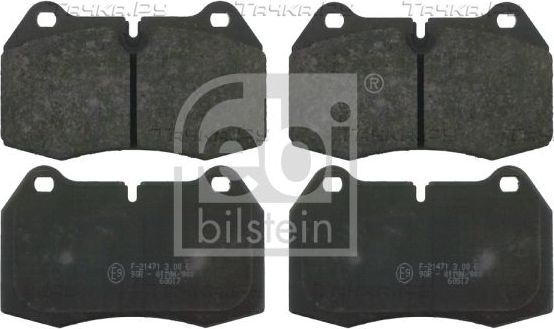 Тормозные колодки Febi Bilstein передние для BMW X6 I (E71) 2011-2014. Артикул 16109