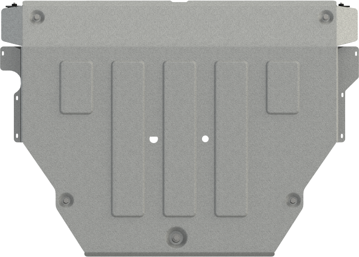 Защита алюминиевая Шериф (4 мм) для картера и КПП Volkswagen Atlas 2017-2026. Артикул 5113