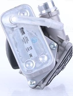 Радиатор масляный (маслоохладитель) для двигателя Nissens (алюминий). Артикул 91322