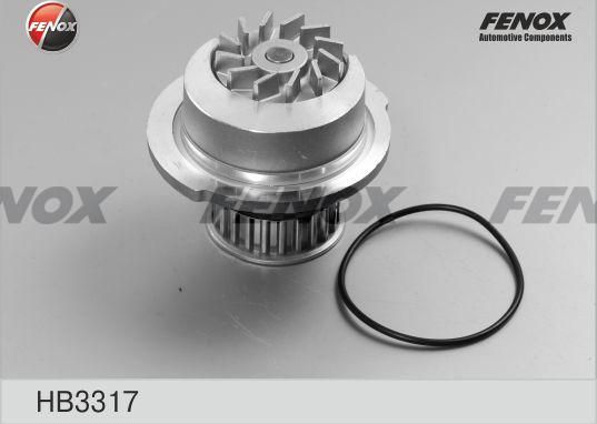 Помпа (водяной насос) Fenox для Opel Astra F 1991-2005. Артикул HB3317