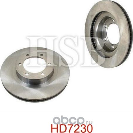 Диск тормозной передний LEXUS  GX 470 01-09, TOYOTA  LC 2.7/3.0D4D/4.0 03-10, LC (HSB). Артикул HD7230
