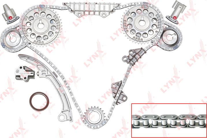 Цепь ГРМ LYNXauto. Артикул TK-0032