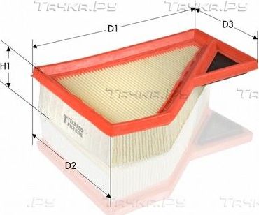 Воздушный фильтр Tecneco Filters. Артикул AR2245PM