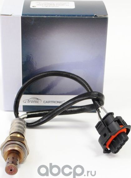 Датчик кислорода ГАЗ-3302,31105 (дв.ЗМЗ-405,406),УАЗ (лямбда-зонд) С/О CARTRONIC Cartronic. Артикул CRTR0077120