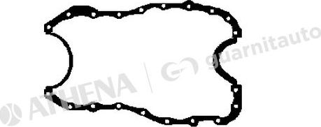 Прокладка маслянного поддона двигателя Guarnitauto (резина/металл) для Dacia Logan II 2007-2026. Артикул 163769-8500