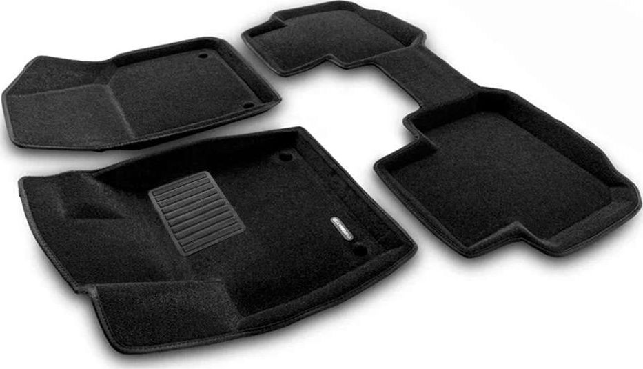 Коврики текстильные Euromat 3D Business для салона Volkswagen Teramont 2018-2026. Артикул EMC3D-005410