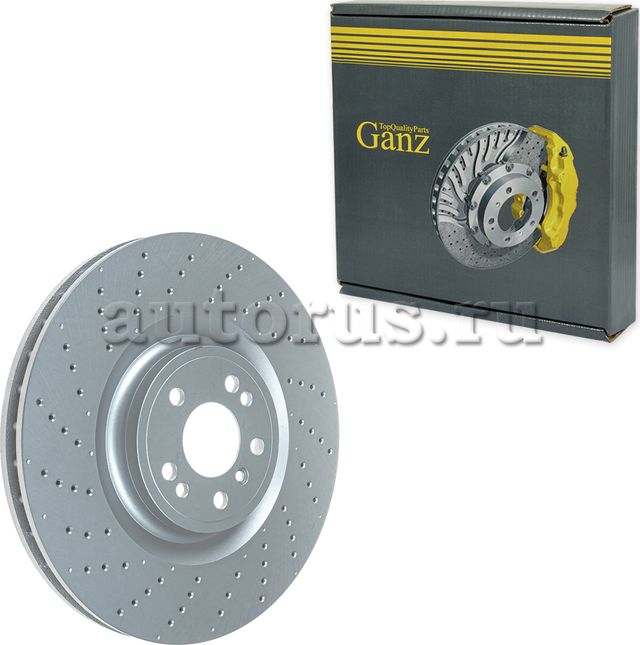 Диск тормозной передний (Ganz). Артикул GIJ10071