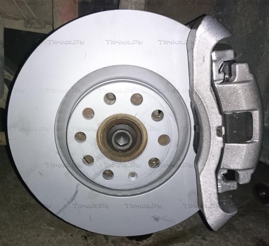 Тормозной диск Zimmermann Coat Z передний для Audi A6 allroad I (C5) 2000-2005. Артикул 100.1249.20