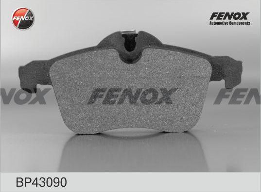 Тормозные колодки Fenox. Артикул BP43090
