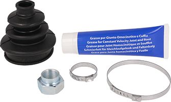 Пыльник шруса (комплект) Metelli (резина). Артикул 13-0016