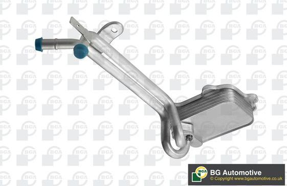 Радиатор масляный (маслоохладитель) для двигателя BGA (алюминий). Артикул CO0125