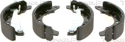 Тормозные колодки Bosch задние для Audi 80 II (B1) 1972-1978. Артикул 0 986 487 536