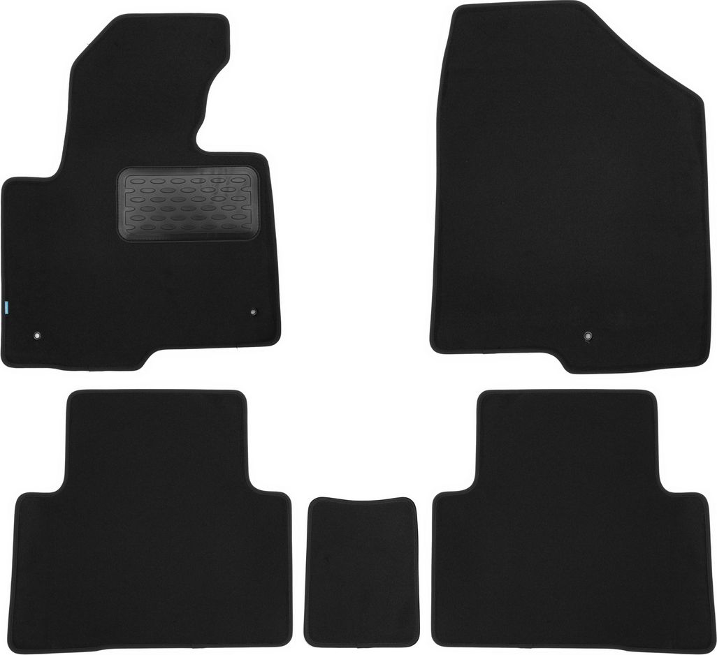 Коврики Klever Premium для салона Hyundai Santa Fe III АКПП кроссовер 2012-2018. Артикул KVR03205422110kh