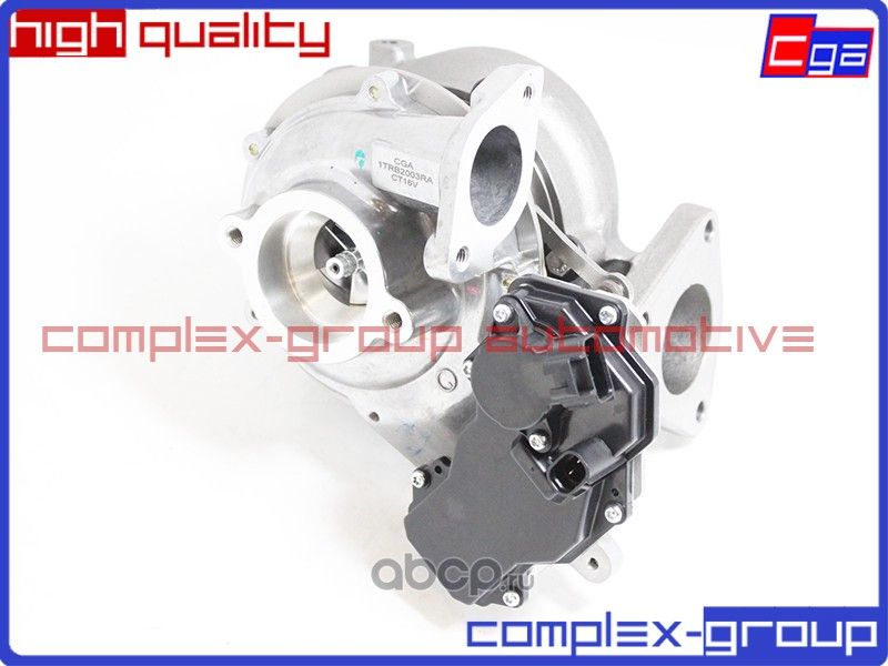 Турбина (новая) в сборе 17201-11080 Prado 2.8 D(1GDFTV) (CGA). Артикул 1TRB203RA