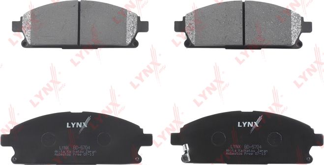 Тормозные колодки LYNXauto. Артикул BD-5704