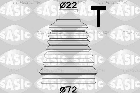 Пыльник ШРУСа наружный Sasic (термопласт) для Citroen Saxo 1996-2003. Артикул 2933113