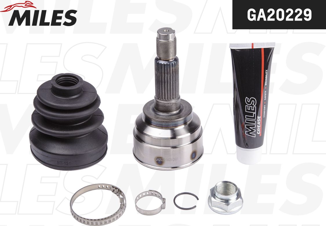 Шрус наружный (граната) Miles. Артикул GA20229