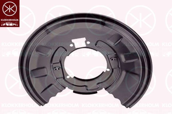 Кожух (щиток) тормозного диска Klokkerholm задний левый для BMW X3 I (E83) 2003-2011. Артикул 0061877