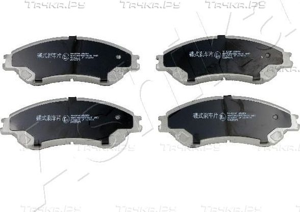 Тормозные колодки ASHIKA передние для Suzuki Vitara II 2015-2026. Артикул 50-08-821