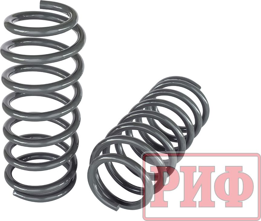 Пружины задние РИФ (2 шт) для Toyota Land Cruiser 200 2007-2026, +0-100 кг к ПСМ, без лифта. Артикул 200-775A