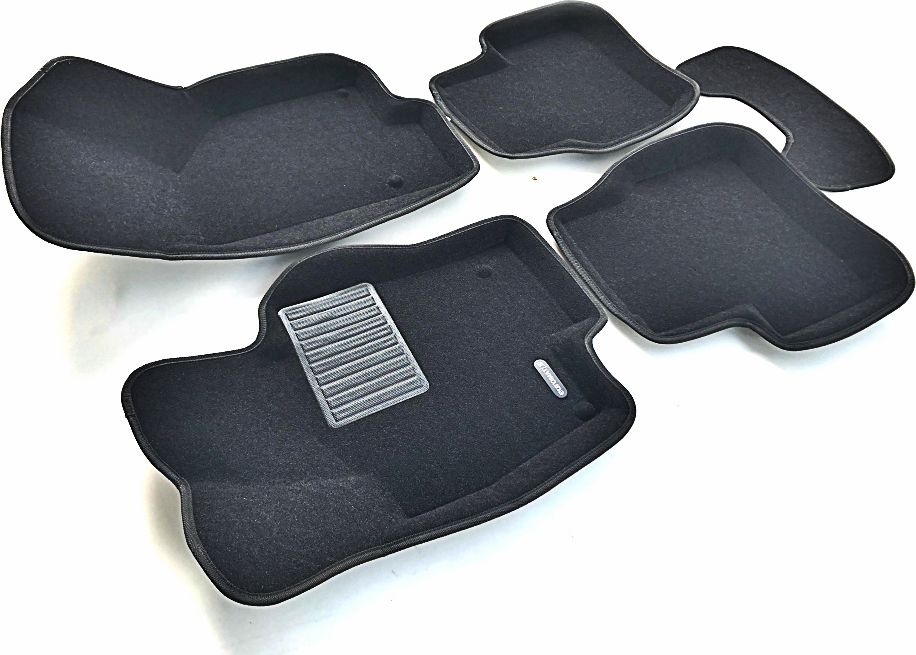 Коврики текстильные Euromat 3D Business для салона Volkswagen Passat B7 2011-2014. Артикул EMC3D-005412
