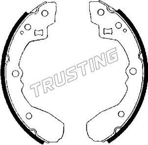 Тормозные колодки Trusting. Артикул 049.122