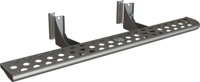 Силовые пороги STC для Toyota Land Cruiser 300 2019-2026 цельная ступень. Артикул STC-TLC300-S-C1