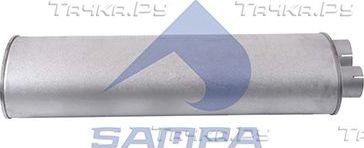 Глушитель Sampa для MAN Lion's City 2002-2009. Артикул 021.158