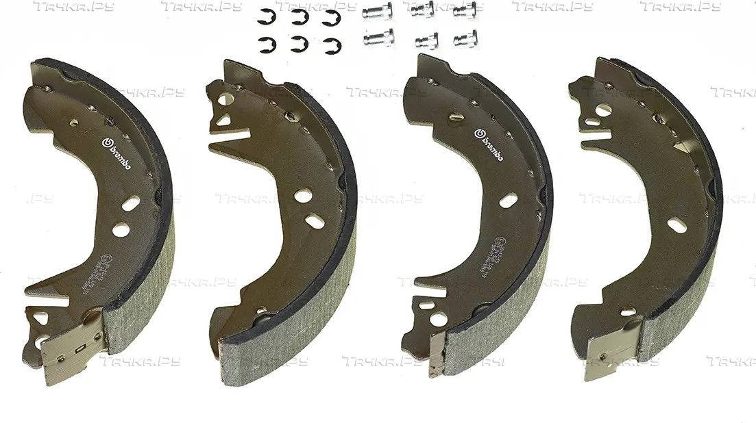 Тормозные колодки Brembo ESSENTIAL LINE задние для Ford Transit IV 1994-1994. Артикул S 24 528